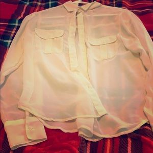 Cream blouse